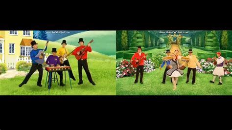 The Wiggles English Country Garden Comparsion Youtube