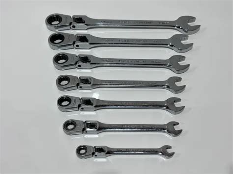 Craftsman Tools 42401 7pc Metric Locking Flex Ratcheting Wrench Set