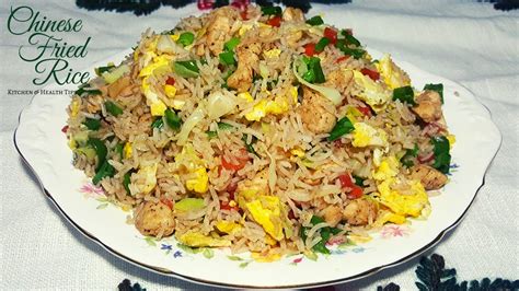 Chinese Fried Rice Fried Rice By Kitchen And Health Tips In Urdu