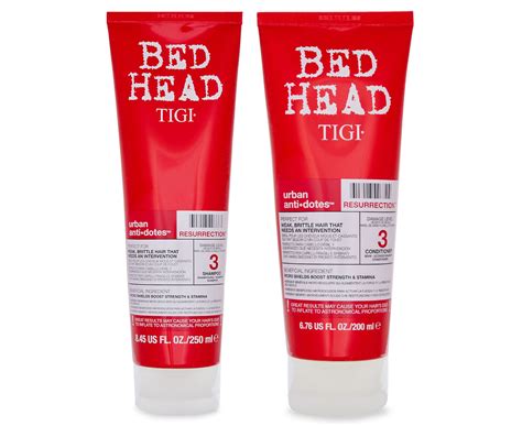 TIGI Bed Head Urban Anti Dotes Resurrection Shampoo Conditioner Pack