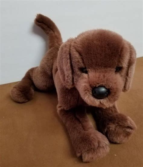 Douglas The Cuddle Toy Brown Puppy Dog Stuffed Animal 11 Plush Cute