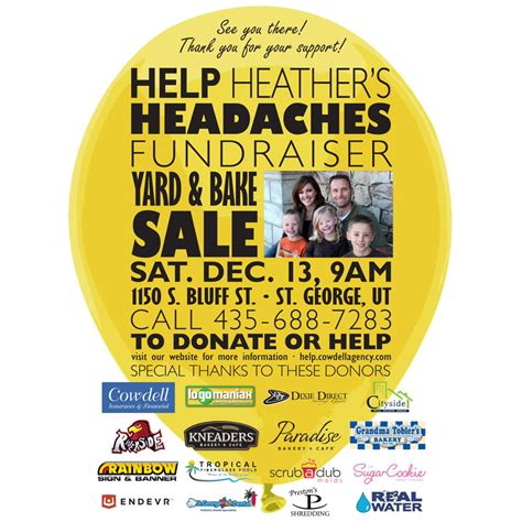 Help Heathers Headaches Fundraiser