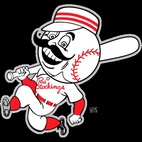 Cincinnati Redlegs Primary Logo National League Nl Chris Creamer