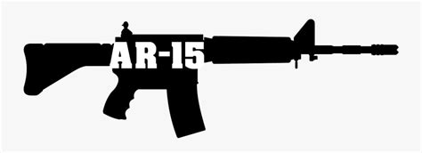 Ar 15 Cliparts Ar 15 Rifle Png Free Transparent Clipart Clipartkey
