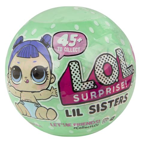 dolls toys and hobbies 2 pack lol surprise dolls series 4 wave 2 eye spy lil sisters ball figure