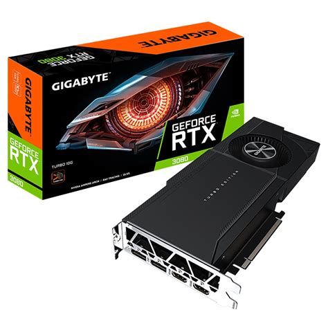 Gigabyte Geforce Rtx 3080 Turbo 10gb Video Card Gv N3080turbo 10gd