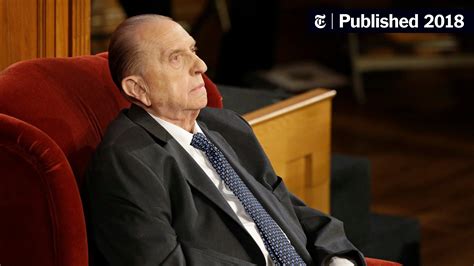 Our Obituaries Editor On Coverage Of Former Mormon Leader Thomas Monson