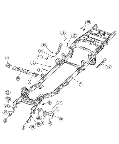 Drivebelt routing on 5 7 hemi there is no routing info on. Ram 2500 Frame assembly. Chassis. 6.4l v8 mid duty hemi mds engine or [5.7l v8 - 68371539AA ...