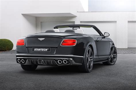 Startech Bentley Continental Gt Convertible Black Cars Modified
