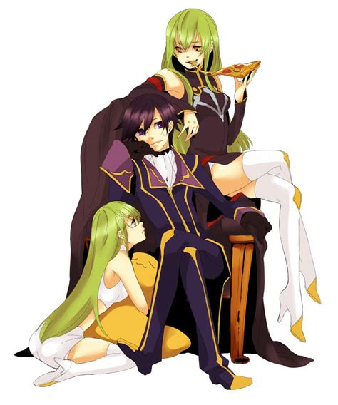 C C Lelouch Vi Britannia And Cheese Kun Code Geass And 1 More