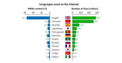 Do you use the internet in english? Top Languages of the Internet, Today and Tomorrow