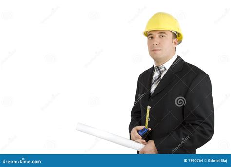 Man Engineer Stock Photo Image Of Helmet People Manager 7890764