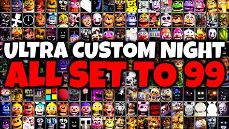All Fnaf Ucn Characters Five Nights At Freddy S Amino Reverasite