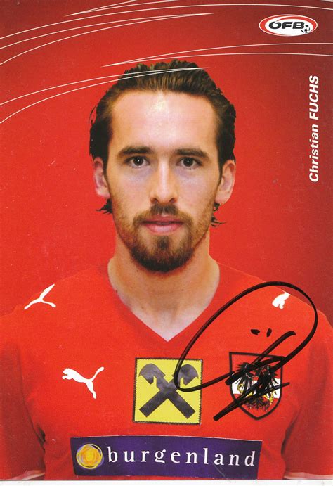 Sie wird seitdem fast ohne veränderungen des modus durchgeführt. Kelocks Autogramme | Christian Fuchs Österreich Fußball ...