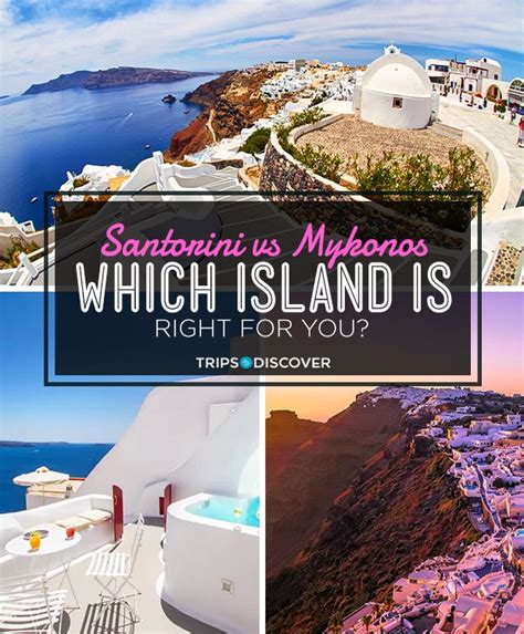 Santorini Vs Mykonos Which Island Is Right For You Tripstodiscover