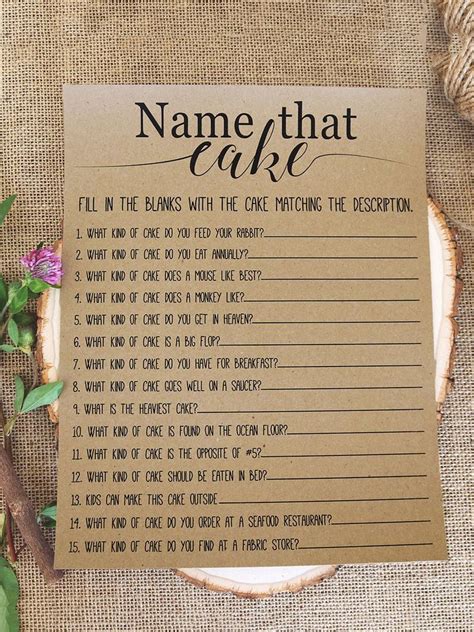 Keep the Party Going With These Fun Printable Wedding Games | Wedding