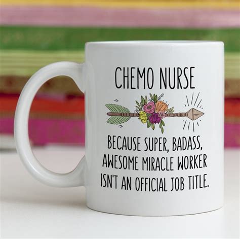 Chemo Nurse Chemotherapy T Idea Funny Mug Oncology Cancer Etsy