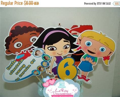 On Sale 15 Off Little Einsteins Centerpiece Little Einsteins Birthday