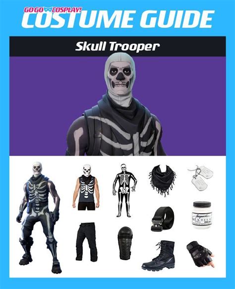 Skull Trooper Costume From Fortnite Diy Guide For Cosplay And Halloween