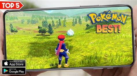 Top 5 New Pokemon Games For Android 2021 Best Pokemon Games For