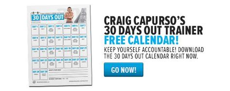 30 days out craig capurso s extreme cut trainer