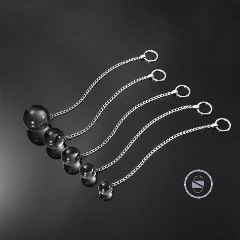 Glass Anus Ball Shape Vaginal Balls Anal Beads Butt Plug Bdsm Adult Games Sex Toys For Women Men