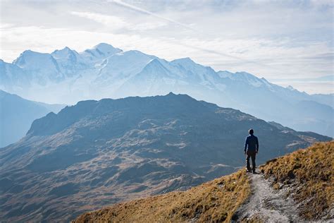 Vue Sur Le Mont Blanc Depuis Le Col Danterne Frédéric Pactat Flickr