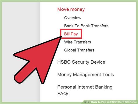 I need to pay my hsbc credit card bill with a hsbc debit card and i can't transfer money between accounts (it doesn't show up on the list of accounts). How to Pay an HSBC Card Bill Online: 9 Steps (with Pictures)