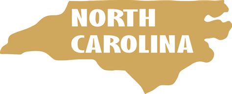 Outline Drawing Of North Carolina State Map 26573697 Png