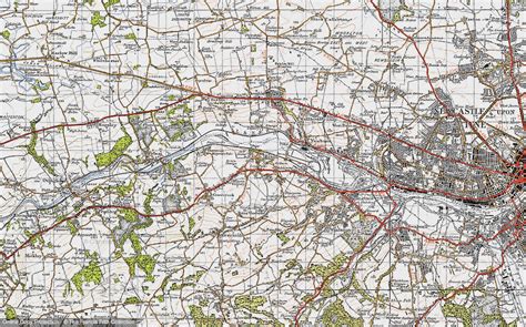 Old Maps Of Ryton Tyne And Wear Francis Frith