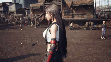 Final Fantasy Vii Remake Intergrade Game Mod Tifa Loose Hair V10
