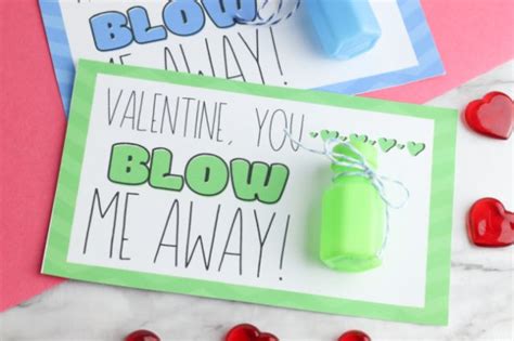 “you Blow Me Away” Bubble Valentine Printable Todays Creative Ideas