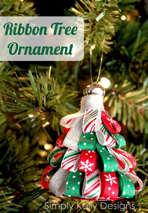 Diy Ribbon Tree Ornament