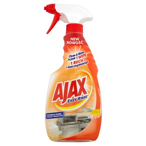 Ajax Easy Rinse Kitchen And Difficult Stains Cleaner 500ml Online