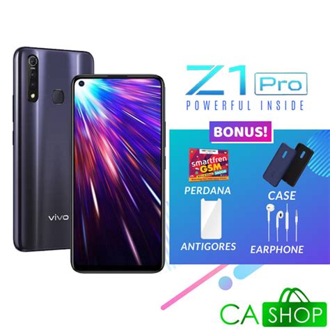 Bagaimana tertarik untuk menebus harga vivo z1 pro? Jual Vivo Z1 Pro - RAM 4GB ROM 64GB - New Baru Original Garansi Resmi di lapak CA Shop ca_shop