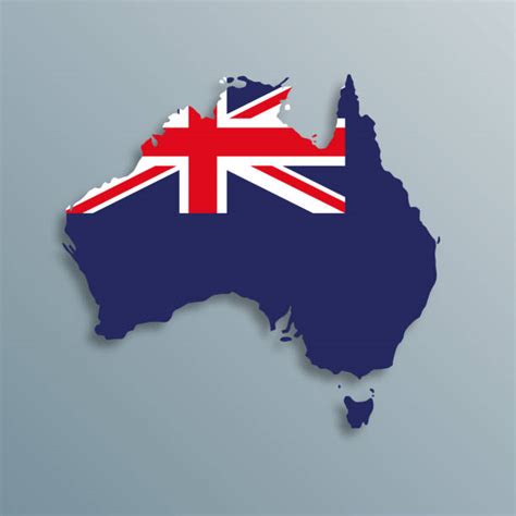 Australia Map Flag Stock Photos Pictures And Royalty Free Images Istock
