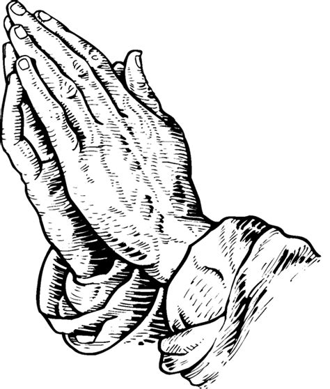 I'll be honest, drawing hands is difficult when you don't know what to look for. Praying Hands Line Drawing at GetDrawings | Free download