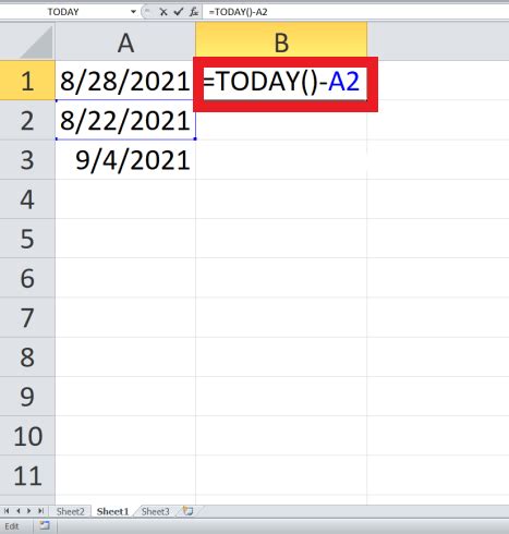 How To Use Today Function In Excel Easy Examples Exceldemy