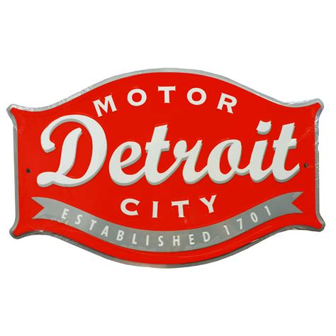 Detroit Motor City Sign Detroit Motors Motor City City Sign