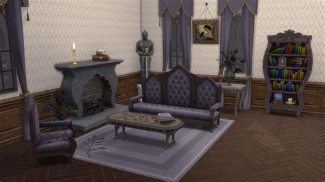 The gothic bedroom furniture style is a popular one for many teens and adults. Gothique set - TS3 to TS4 conversion (also bedroom set ...