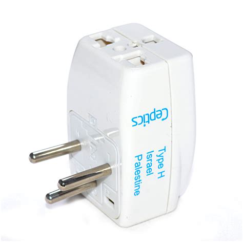 Israel Travel Adapter Type H 3 In 1 Gp3 14 Travel Adapter