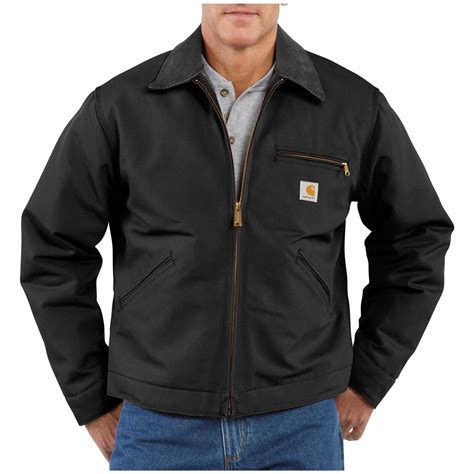 Mens Carhartt® Duck Detroit Jacket 227118 Insulated Jackets And Coats