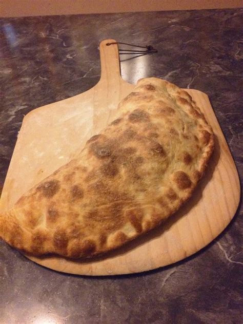 Using 18 ounce dough ball ham, salami, american cheese, mozzarella and sausage you can use any toppings you like inside the stromboli. home made stromboli (With images) | Food, Food to make ...