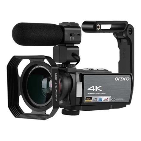 Filmadora 4k Ordro Hdr Ae8 Wi Fi 30m Live Kit Completo Lives Em