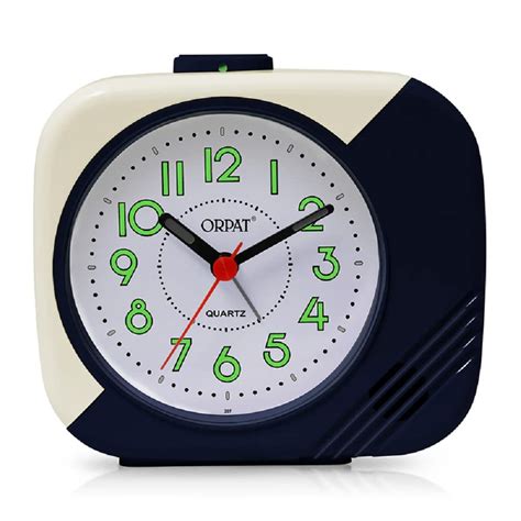 Buy Ajanta Plastic Orpat Time Piece Beep Alarm Clock Table Clock With