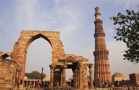 New Delhi Qutb Minar And Complex Of Monuments