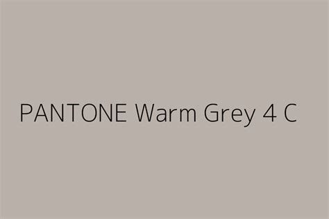 Pantone Warm Grey 4 C Color Hex Code