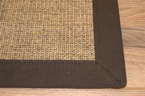 Es ist ein hochwertiger, heller teppich von astra in der. Sisal Teppich Bordürenteppich 100% Sisal Naturfaser ...