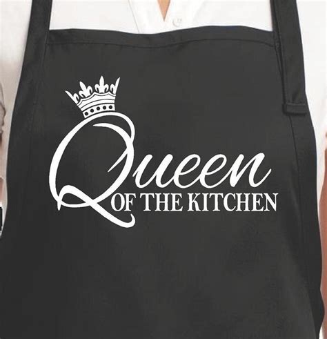 His And Hers Aprons Couples Aprons Matching Aprons King Of The Etsy