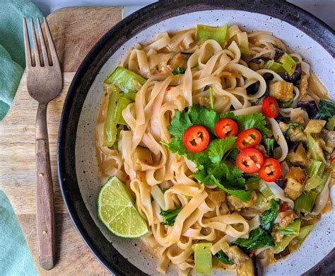 Red Thai Curry Noodles Gf Df My Gluten Free Guide